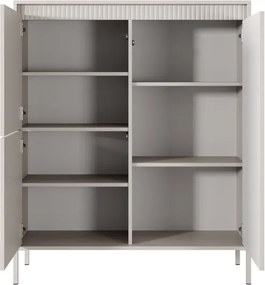 Wysoka Komoda SENSO 3D push-to-open