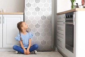 Osłona magnetyczna na lodówkę Wzorki rybie łuski
