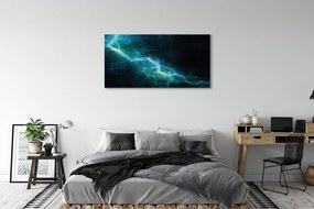 Duży obraz na płótnie Fraktalne Pioruny