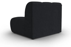 Czarny moduł sofy Lupine – Micadoni Home