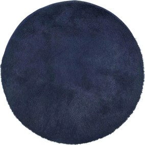 Granatowy okrągły dywan 120x120 G1-T92