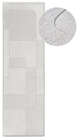 Kremowy wełniany chodnik tkany ręcznie 80x250 cm Charlotte – Villeroy&Boch
