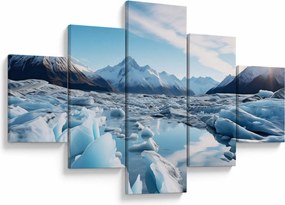 Obraz - Formacje lodowcowe (125x70 cm)