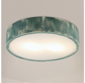 Brilagi - Lampa sufitowa PINO 2xE27/15W/230V sosna/zielony śr. 37,5 cm