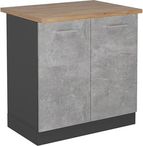 Szafka pod zlew beton 80x60x81.6 r-line