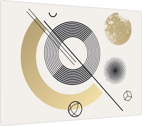Obraz na szkle - Kształty geometryczne N⁰2 (70x50 cm)