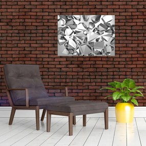 Obraz abstrakcji 3D (70x50 cm)