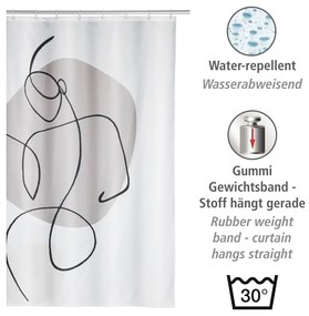 Zasłona prysznicowa 180x200 cm Ladyline – Wenko