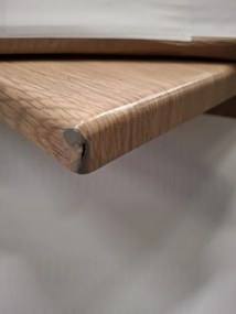 Doppler EXPERT WOOD - ogrodowy rozkładany aluminiowy stół 150/210 x 90 x 75 cm - Towar z drobną wadą (N593)