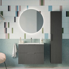 Badmöbel Set TIM 80 cm mit Keramikbecken