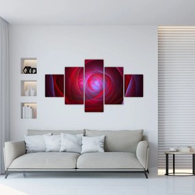 Abstrakcyjny obraz oczu (125x70 cm)