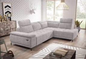 Narożnik FOCUS L z elektryczną regulacją w tkaninie SALVADOR 13 WERSAL