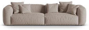 Beżowa sofa modułowa 320 cm Martina – Micadoni Home