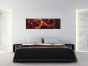 Obraz - Ośmiornica, obraz olejny (170x50 cm)