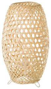 Naturalna bambusowa lampa stołowa (wys. 36 cm) Natural Way – Casa Selección