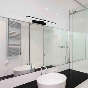 Kinkiet SPLASH BLACK 40cm 8W LED
