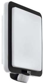Eglo 79546 - Zewnętrzny kinkiet z czujnikiem MUSSOTTO 1xE27/28W/230V IP44