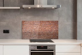 Panel szklany do Kuchni Ceglany Detal Architektoniczny