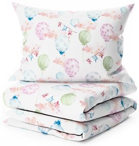 PrzytulneMieszkanie.pl PrzytulneMieszkanie.pl Pościel krepowa do łóżeczka Renforcé BALUNEA biała Rozmiar pościeli: 45 x 65 cm | 90 x 140 cm