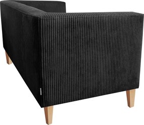 Sofa Monaco : Kolor nogi - Drewno, Kolor tkaniny - Kronos7/Poso135, Typ tkaniny - Kronos/Poso, Wysokość nogi - 15 cm