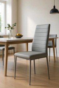 Pakiet 4 krzese Lauter ze sztucznej skóry