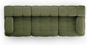 Ciemnozielona sofa 288 cm Ferento – Cosmopolitan Design