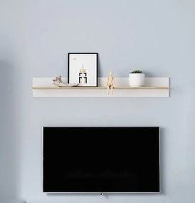 RACO Półka Wisząca Biała – Nowoczesna Półka Ścienna