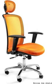 Ergonomiczny fotel biurowy Expander, tkanina kolor, zgodny z normą BHP