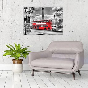 Obraz na szkle - Trafalgar Square (70x50 cm)