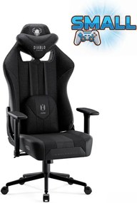 Fotel do grania dla młodzieży Diablo X-Player 2.0 Small Size, kolor czarny