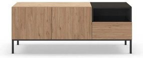 Szafka pod TV w naturalnym kolorze 140x55 cm Cailin – Marckeric