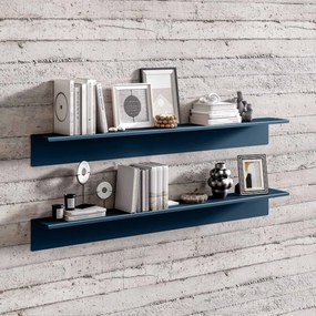 Półka wisząca JOANNE 1200 mm, Modern: granatowa