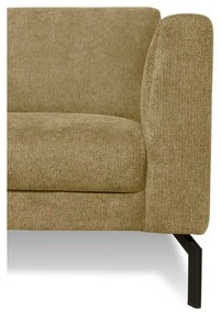 Musztardowa sofa 165 cm Gomero – Scandic