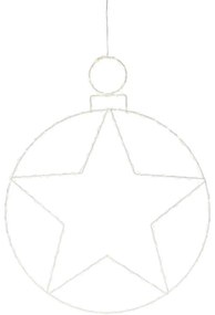 Wisząca dekoracja świąteczna LED Kerstball Star 236 LED, 48 cm
