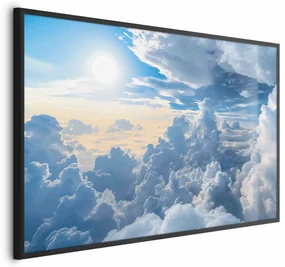 Plakat Symfonia Światła 30x21 cm z ramą czarną bez marginesu ARTGEIST B