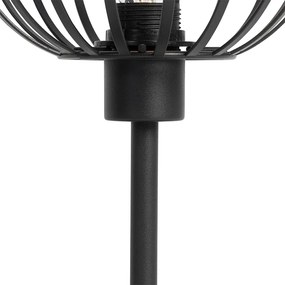 Designerska lampa stołowa czarna - Johanna