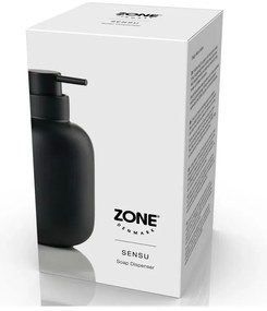 Czarny kamionkowy dozownik do mydła 300 ml Sensu – Zone