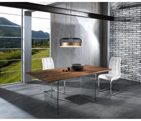 Stół z blatem w dekorze dębu 180x90 cm Float – Tomasucci