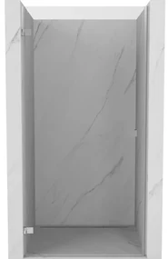 Mexen Lunar-B drzwi prysznicowe uchylne lewe 60 cm, transparent, chrom - 832-060-000-01-00-L