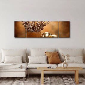 Obraz jajek i kociąt (170x50 cm)