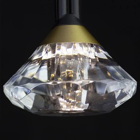 Lampa stołowa z akrylowym diamentem Tiffany 1