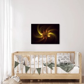 Obraz - abstrakcja śmigieł (70x50 cm)