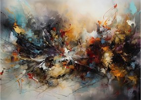 Obraz - Grafika abstrakcyjna (70x50 cm)