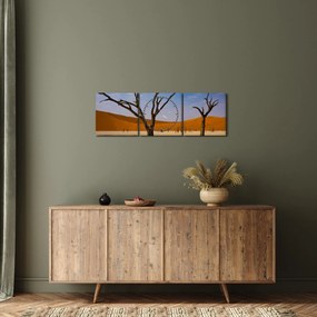 Obraz - Dolina Śmierci (z zegarem) (90x30 cm)