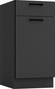 Szafka dolna z szufladą 40 cm grafit H7-B19