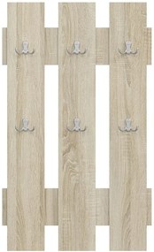 Wieszak minimalistyczny ścienny dąb sonoma G9-D08