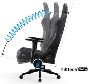 Fotel Obrotowy Diablo X-Player 2.0 Small, Czarny