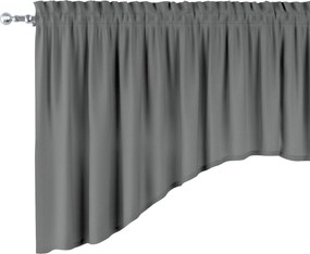 Lambrekin łuk kolor szary