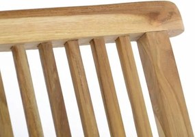 Krzesło dziecięce do ogrodu DIVERO z drzewa tekowego