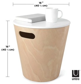 Okrągły stolik ø 40 cm Woodrow – Umbra